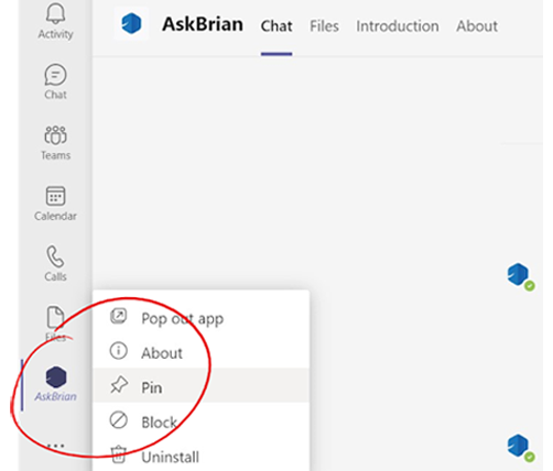 pin brian for your ms teams dashboard part four